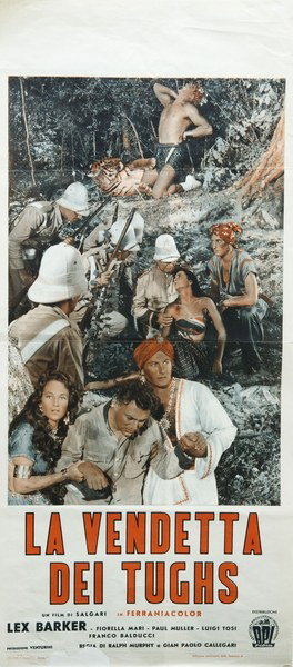 Locandina 2 per il film I misteri della giungla nera (1954)