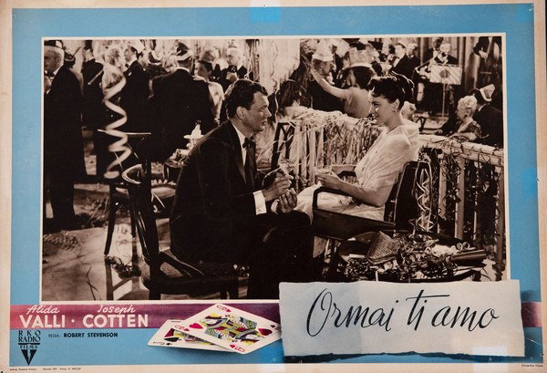 Lobby Card 2 for the film Walk Softly, Stranger (1950)