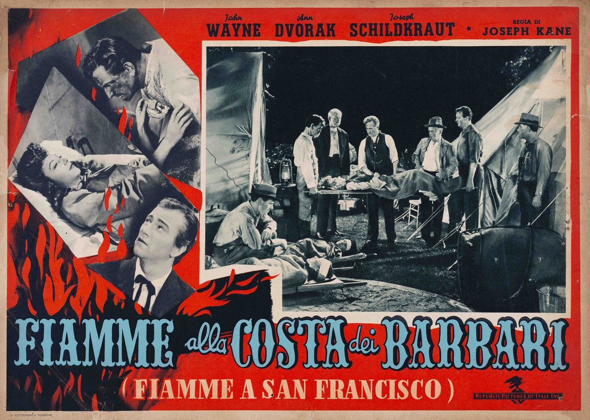 Lobby Card 4 for the film Flame of Barbary Coast - Fiamme sulle coste dei barbari (1945)