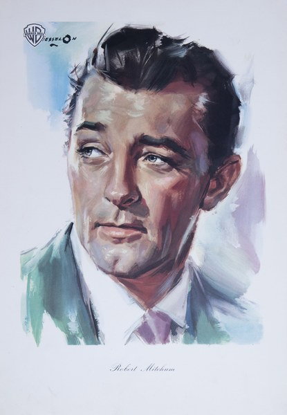Lobby Card 3 for the film My Forbidden Past (1951), painted by Angelo Cesselon