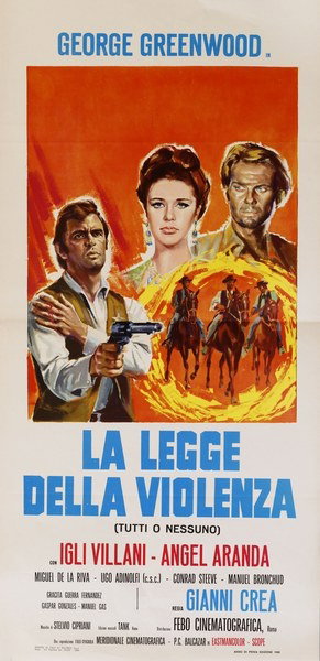 The Law of Violence - Lobby Card 1