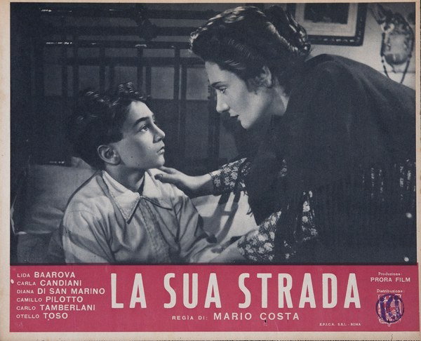 Fotobusta 2 per il film La sua strada (1943)