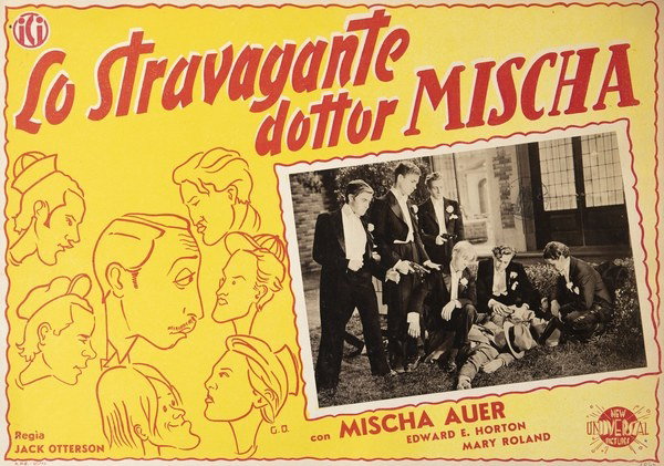 Lo stravagante dottor Mischa - Fotobusta 1