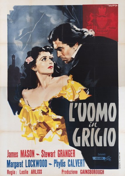 L'uomo in grigio - Manifesto 1