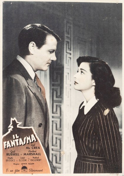 Fotobusta 4 per il film Il Fantasma (1945)