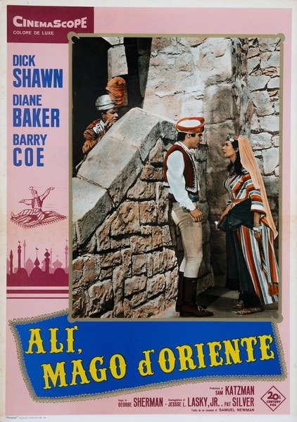 Fotobusta 3 per il film Alì mago d'oriente (1961)