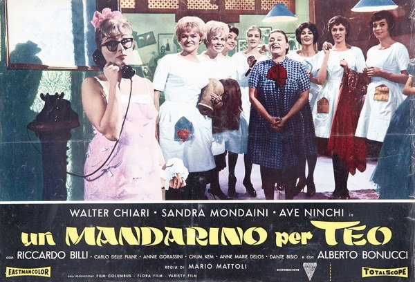 Fotobusta 3 per il film Un mandarino per Teo (1960)