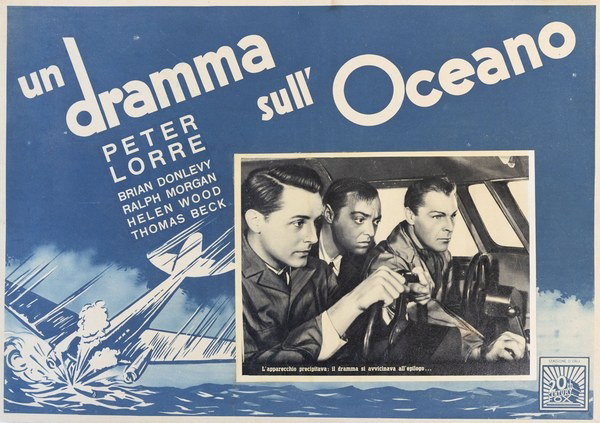 Fotobusta 3 per il film Un dramma sull'oceano (1936)