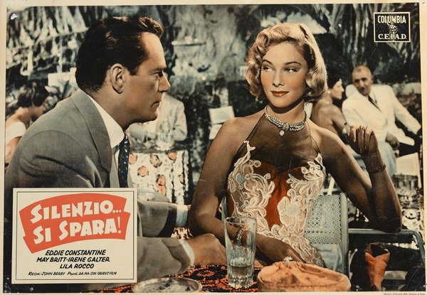 Fotobusta 3 per il film Silenzio... si spara! (1955)