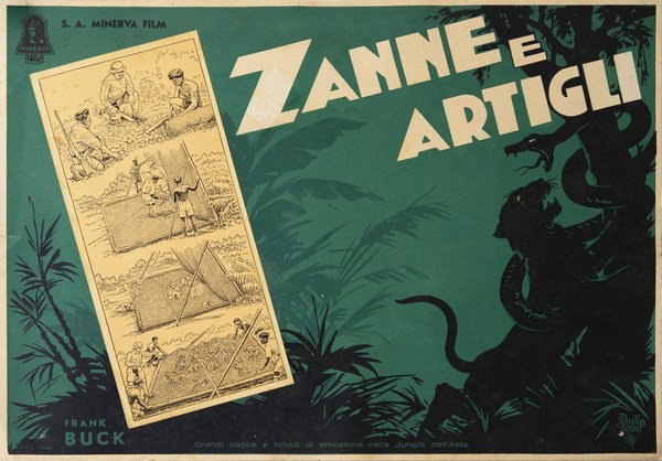 Lobby Card 2 for the film Lotte nella giungla (1935)