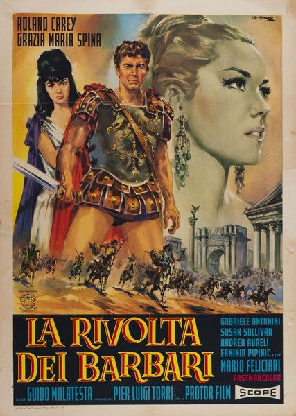 The Revolt of the Barbarians - Poster 1