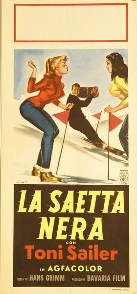 La saetta nera - Locandina 1