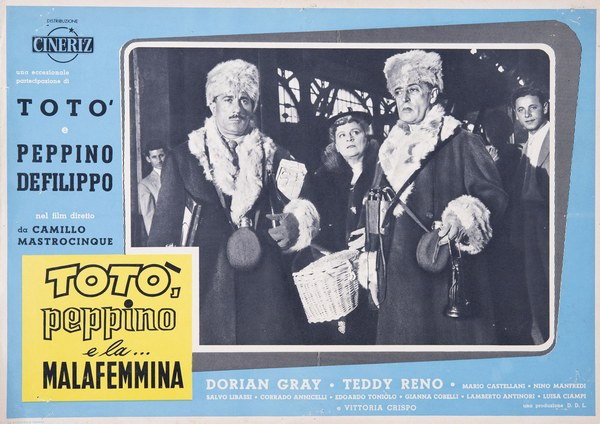 Fotobusta 3 per il film Totò, Peppino e la... malafemmina (1956)