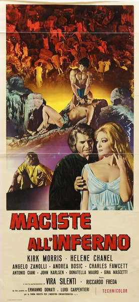 Locandina 2 per il film Maciste all'Inferno (1962)
