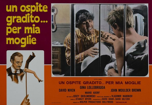 Lobby Card 6 for the film King, Queen, Knave (1972), painted by Luciano Crovato