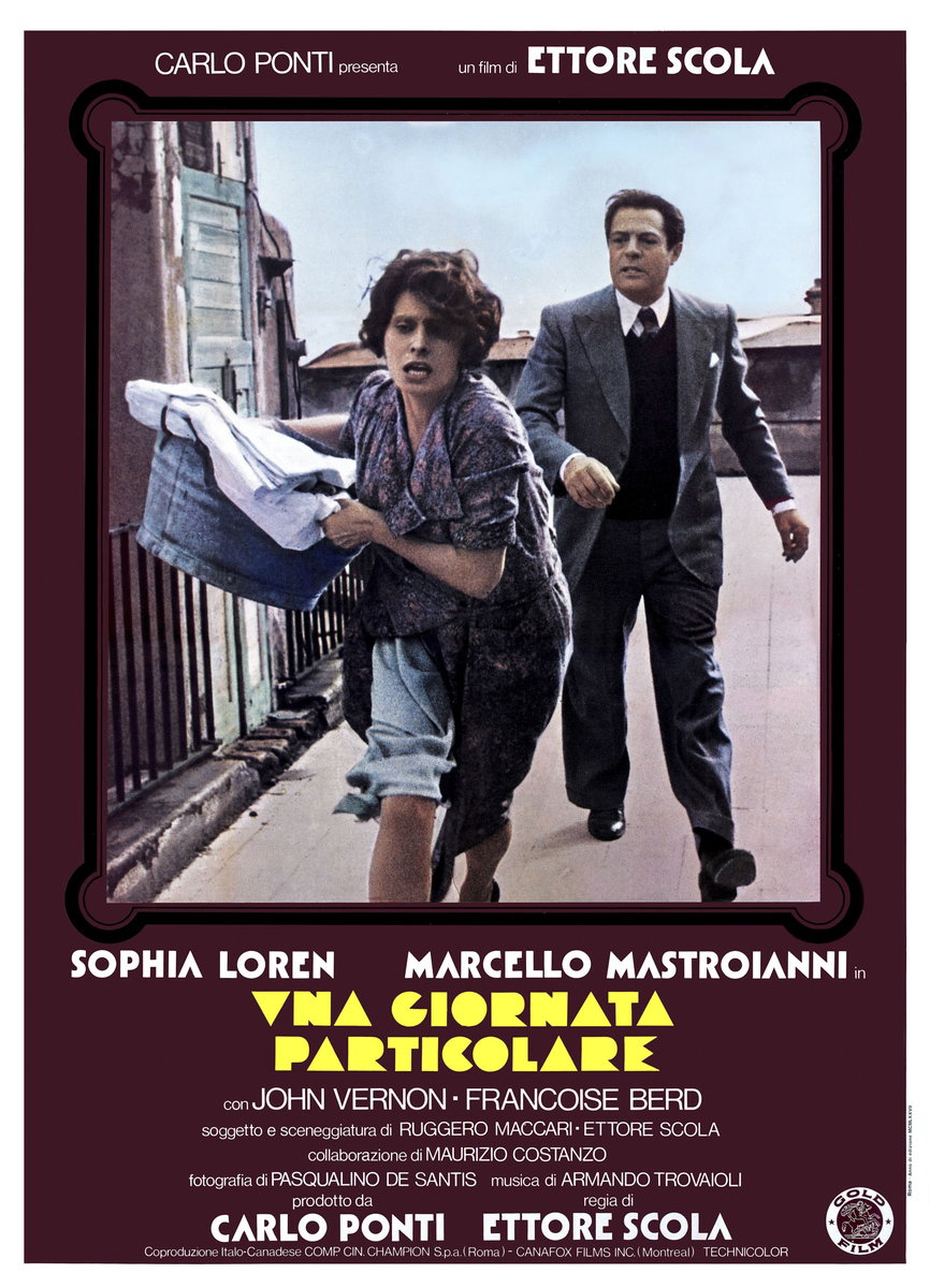 Manifesto 3 per il film Una giornata particolare (1977)