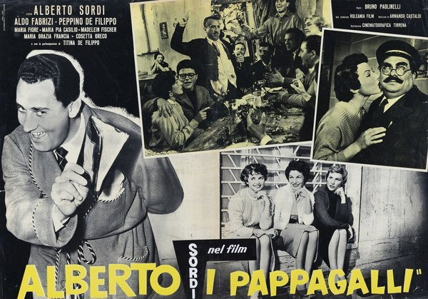 Fotobusta 2 per il film I pappagalli (1955)