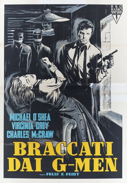 Braccati dai G-Men - Manifesto 1