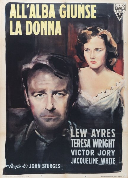 All'alba giunse la donna - Manifesto 1