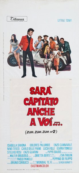 Locandina 2 per il film Zum Zum Zum n.2 - Sarà capitato anche a voi (1969)