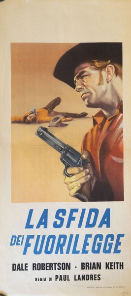 Locandina 2 per il film La sfida dei fuorilegge (1957)