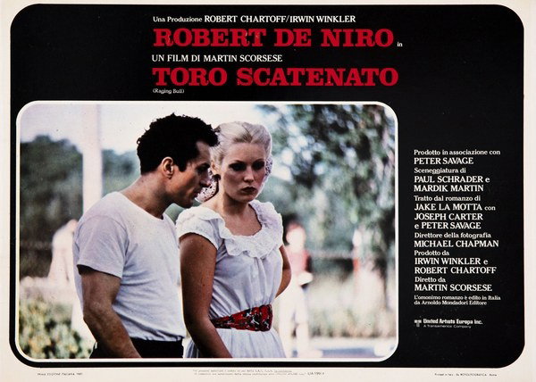Fotobusta 4 per il film Toro scatenato (1980)