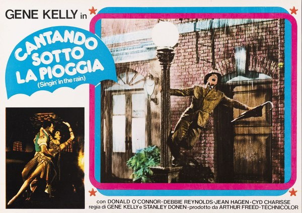 Fotobusta 3 per il film Cantando sotto la pioggia (1952)