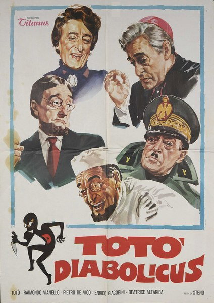 Poster 2 for the film Totò diabolicus (1962)