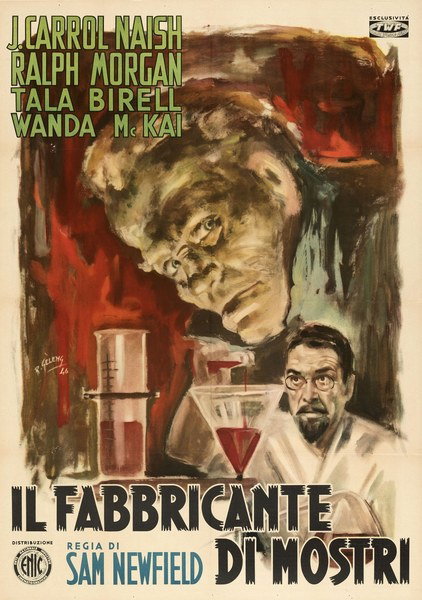 Il fabbricante di mostri - Manifesto 1