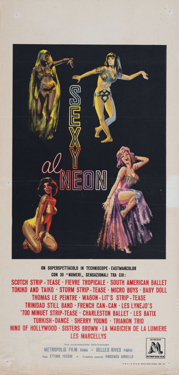 Sexy al neon - Locandina 1