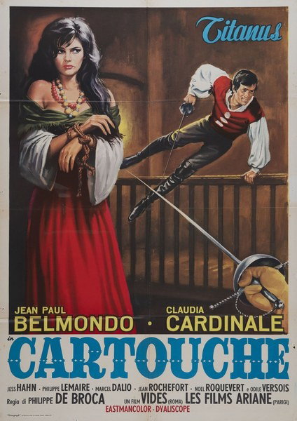 Poster 3 for the film Cartouche (1962)
