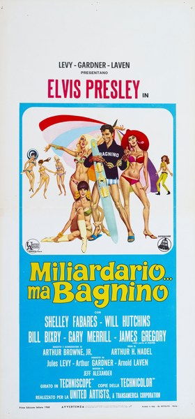 Miliardario... ma bagnino - Locandina 1