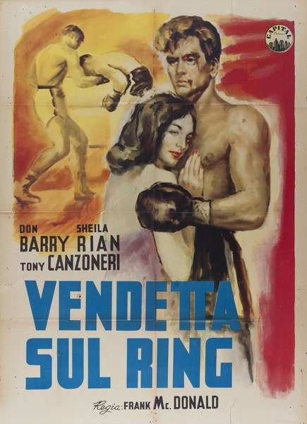Vendetta sul ring - Manifesto 1