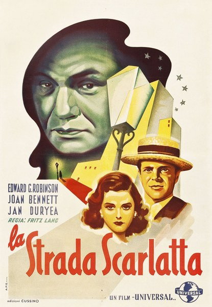 Manifesto 2 per il film La strada scarlatta (1945)