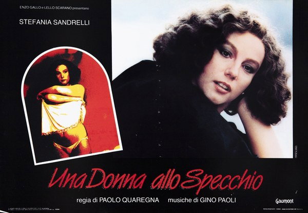 Fotobusta 2 per il film Una donna allo specchio (1984), dipinto da Pierpaolo Scalera (visual)