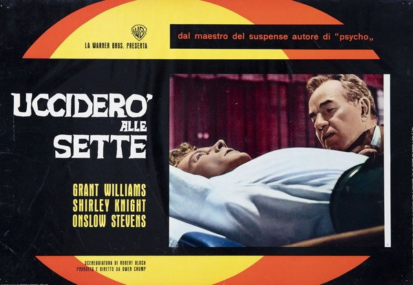 Fotobusta 4 per il film Ucciderò alle sette (1962)