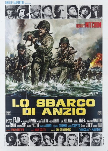Lo sbarco di Anzio - Manifesto 2