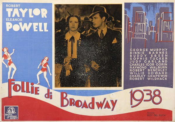 Lobby Card 4 for the film Follie di Broadway (1937)