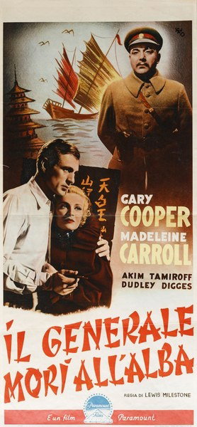 Il generale morì all'alba - Locandina 1