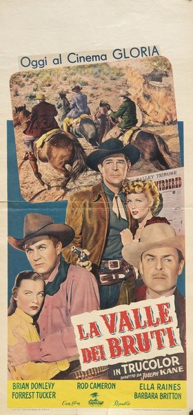 Locandina 2 for the film Ride the Man Down (1952)