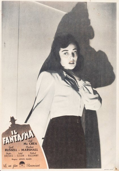Fotobusta 3 per il film Il Fantasma (1945)