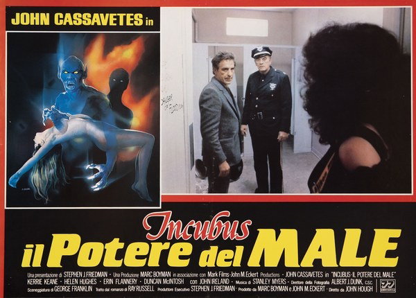 Fotobusta 4 per il film Incubus - Il potere del male (1982), dipinto da Enzo Sciotti