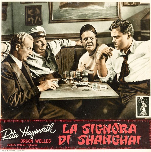 Fotobusta 11 per il film La signora di Shanghai (1947)