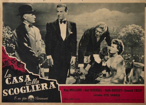 Lobby Card 3 for the film La casa sulla scogliera (1944)