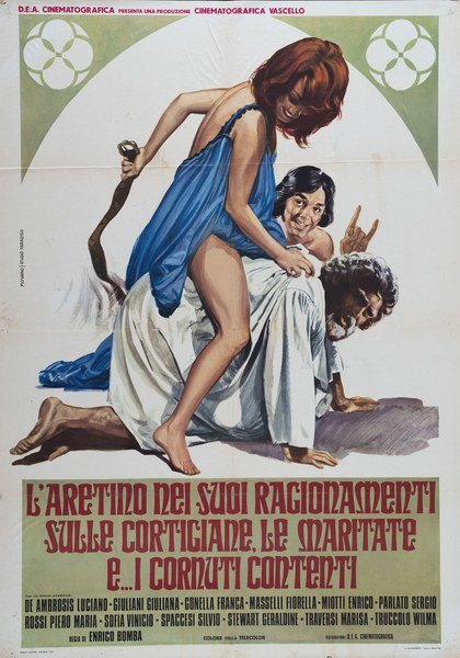 L'Aretino nei suoi ragionamenti sulle cortigiane, le maritate e... i cornuti contenti