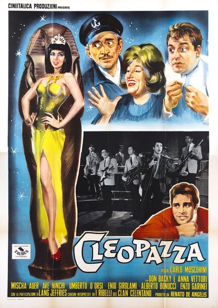 Manifesto 1 per il film Cleopazza (1964)
