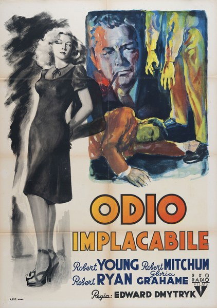 Poster 2 for the film Crossfire (1947)