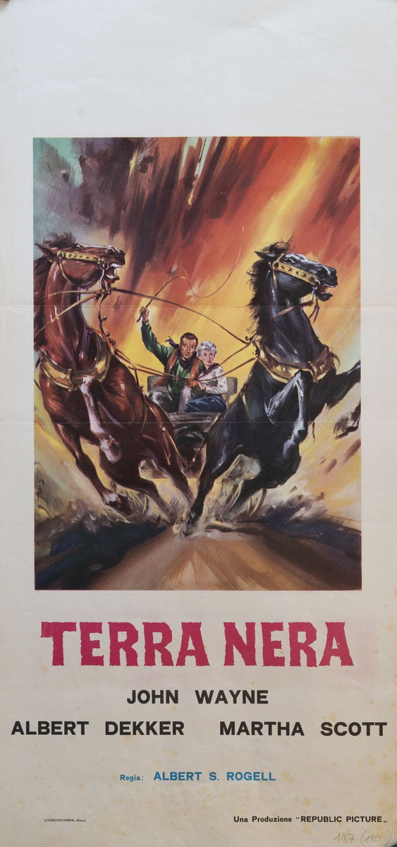 Locandina 2 per il film Terra nera (1943)