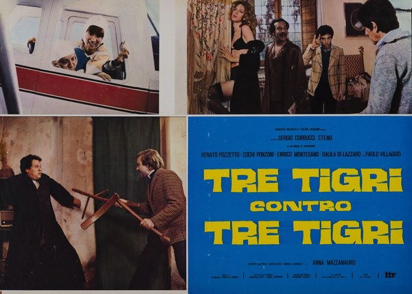 Tre tigri contro tre tigri - Fotobusta 2