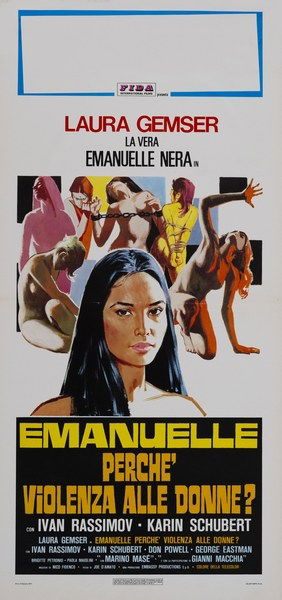 Emanuelle - Perché violenza alle donne? - Locandina 1